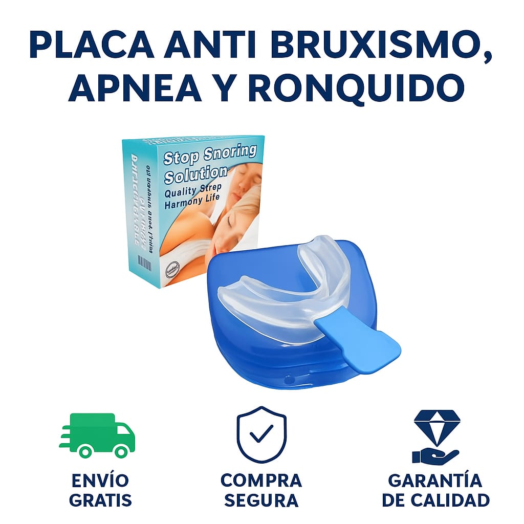 🦷Sweet Sleep-Placa Anti bruxismo Apnea Y ronquido😴💤